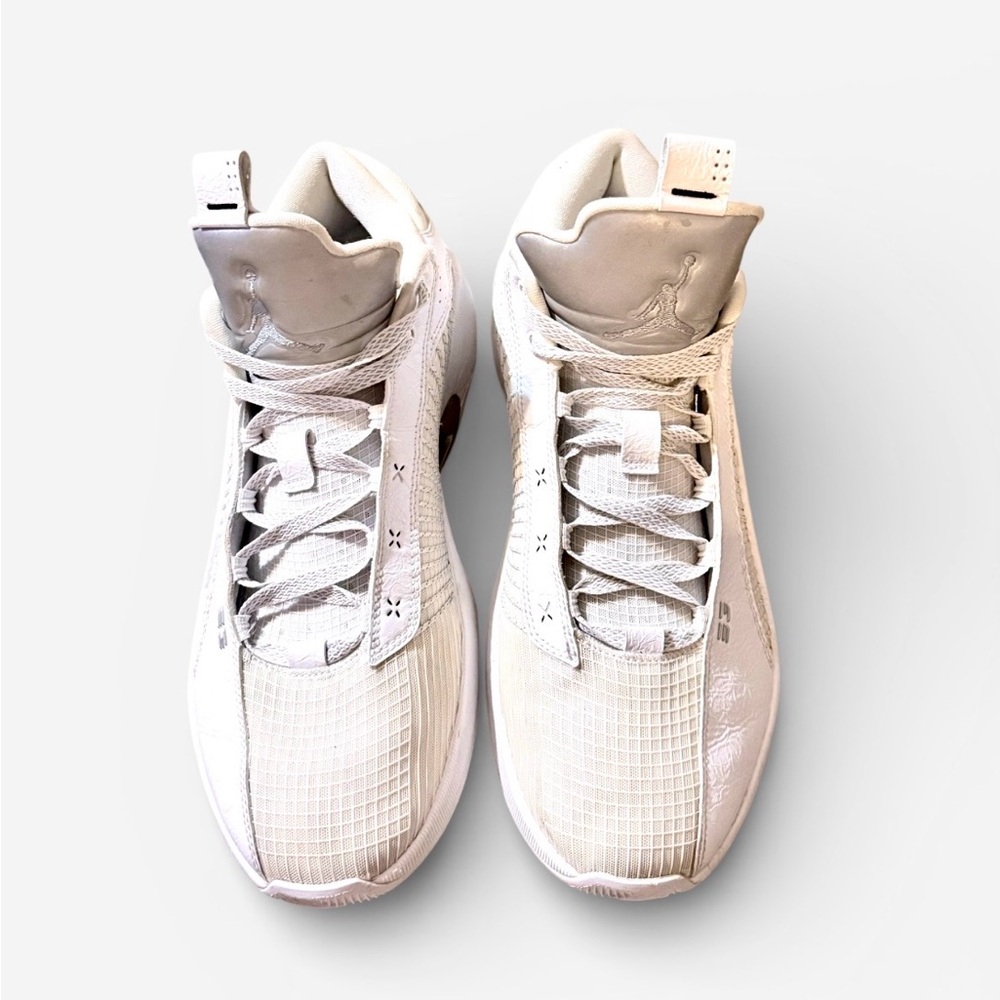 Air Jordan XXXV 35 PF Low White Metallic Silver CW2459100 - Picture 6 of 8